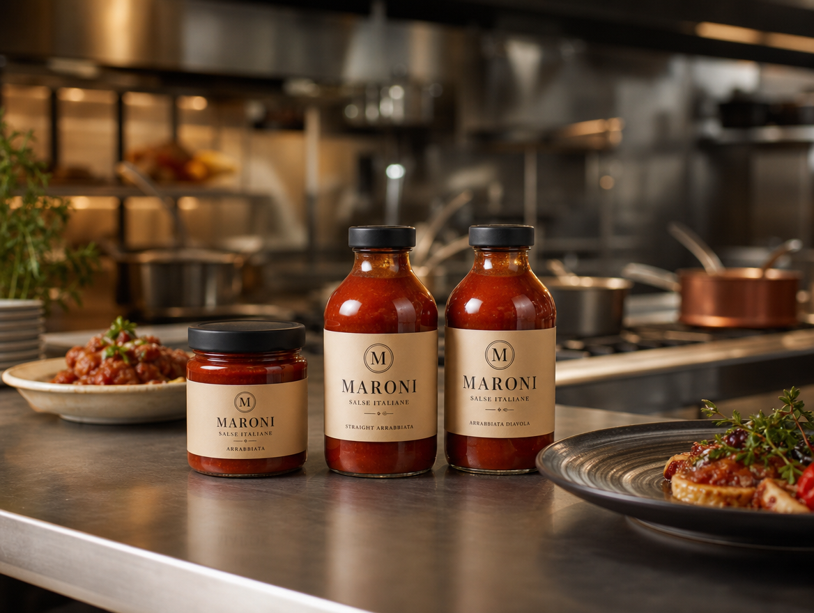 Specialty sauce range concept